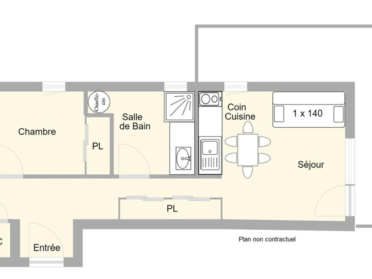 Appartement 2 Pieces Au Coeur Des Saisies - Balcon Sud, Box Inclus, 5 Pers - Fr-1-594-321 Hauteluce Exteriör bild