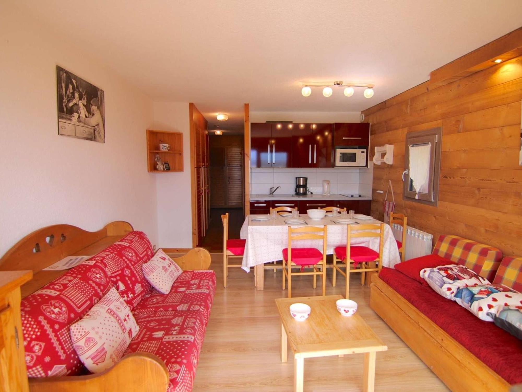 Appartement 2 Pieces Au Coeur Des Saisies - Balcon Sud, Box Inclus, 5 Pers - Fr-1-594-321 Hauteluce Exteriör bild