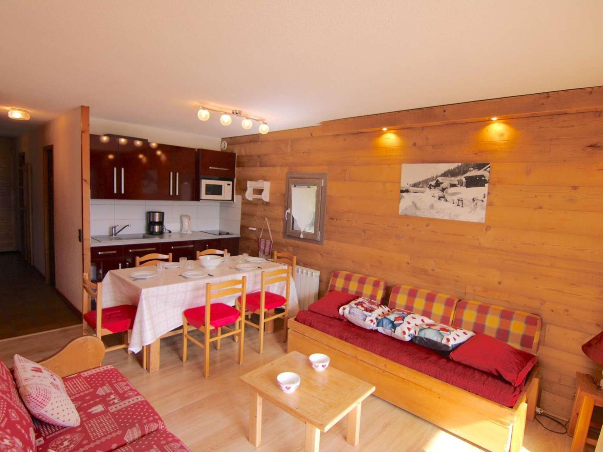 Appartement 2 Pieces Au Coeur Des Saisies - Balcon Sud, Box Inclus, 5 Pers - Fr-1-594-321 Hauteluce Exteriör bild